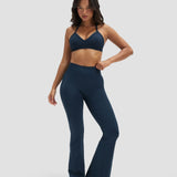 Elevate™ Sculpting Seamless Adjustable Halter Bra | Midnight Navy