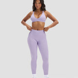 Elevate™ Sculpting Leggings sa Srednjim Strukom | Ljubičasta