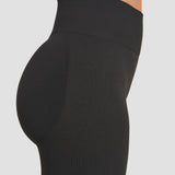 Elevate™ Sculpting Leggings sa Visokim Strukom | Tamno Siva