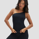 Elevate™ Sculpting Asymmetric Twist Top | Noćna Crna