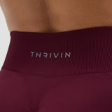 Elevate™ Skulptirajuće Leggings sa Srednjim Strukom | Trešnja