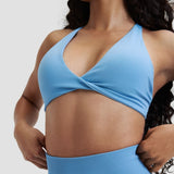 Elevate™ Sculpting Seamless Twisted Bra | Beskrajno Nebo