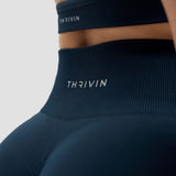 Elevate™ Sculpting High Waist Scrunch Shorts | Midnight Navy
