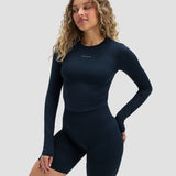 Elevate™ Kompresioni Dugi Rukav Top | Midnight Navy