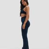 Elevate™ Sculpting Visoke Pantalone sa Širom Nogu | Midnight Navy