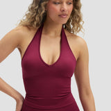 Elevate™ Sculpting Seamless Halterneck Top | Trešnja Bobica