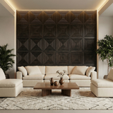 Hyde Moderní Drážkovaná Stěnová Panel