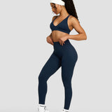 Elevate™ Skulptirajuće Leggings sa Srednjim Strukom | Mornarsko Plava