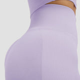 Elevate™ Sculpting High Waist Scrunch Šorts | Ljubičasta