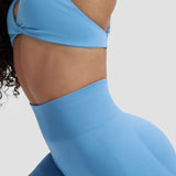 Elevate™ Sculpting Seamless Twisted Bra | Beskrajno Nebo