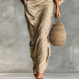 Pamuk-len set suknja