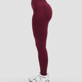 Elevate™ Skulptirajuće Leggings sa Srednjim Strukom | Trešnja