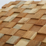 Mosaicový nástěnný panel Cubix Rue Wood
