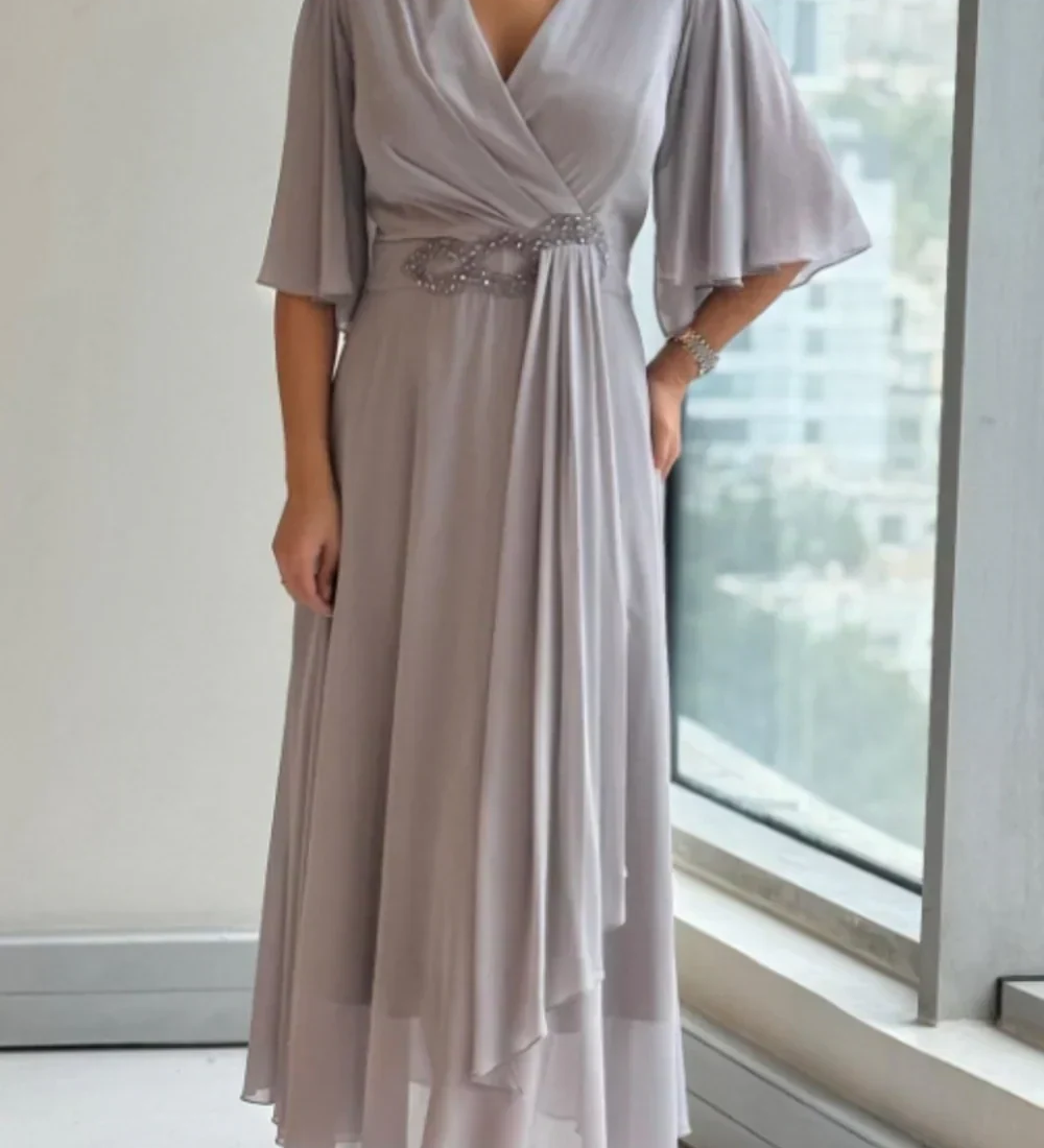Ewelina | Elegantne dugačke šifonske haljine