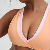 Elevate™ Sculpting Seamless Twisted Bra | Melon Ice