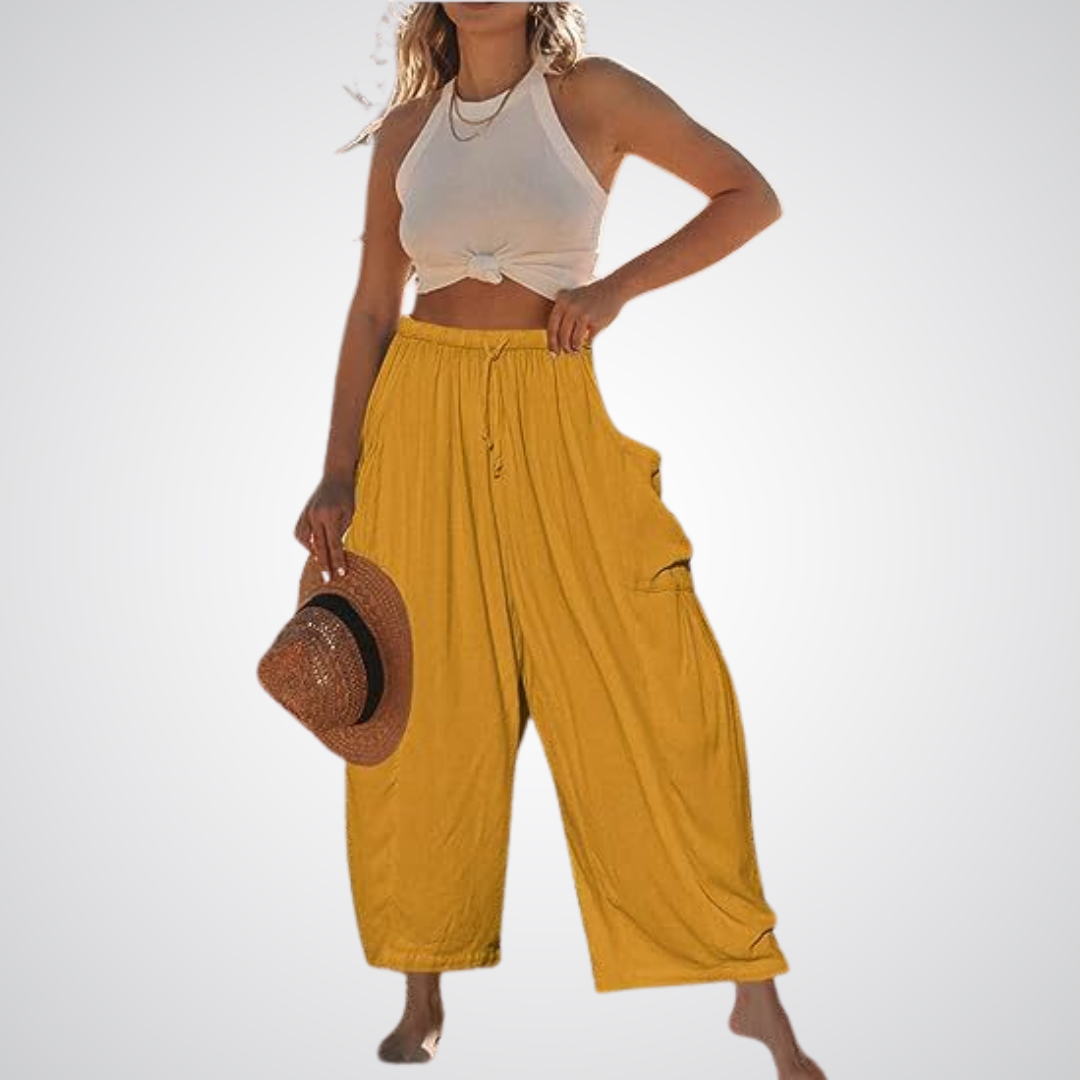 ELENA | Široke udobne pantalone
