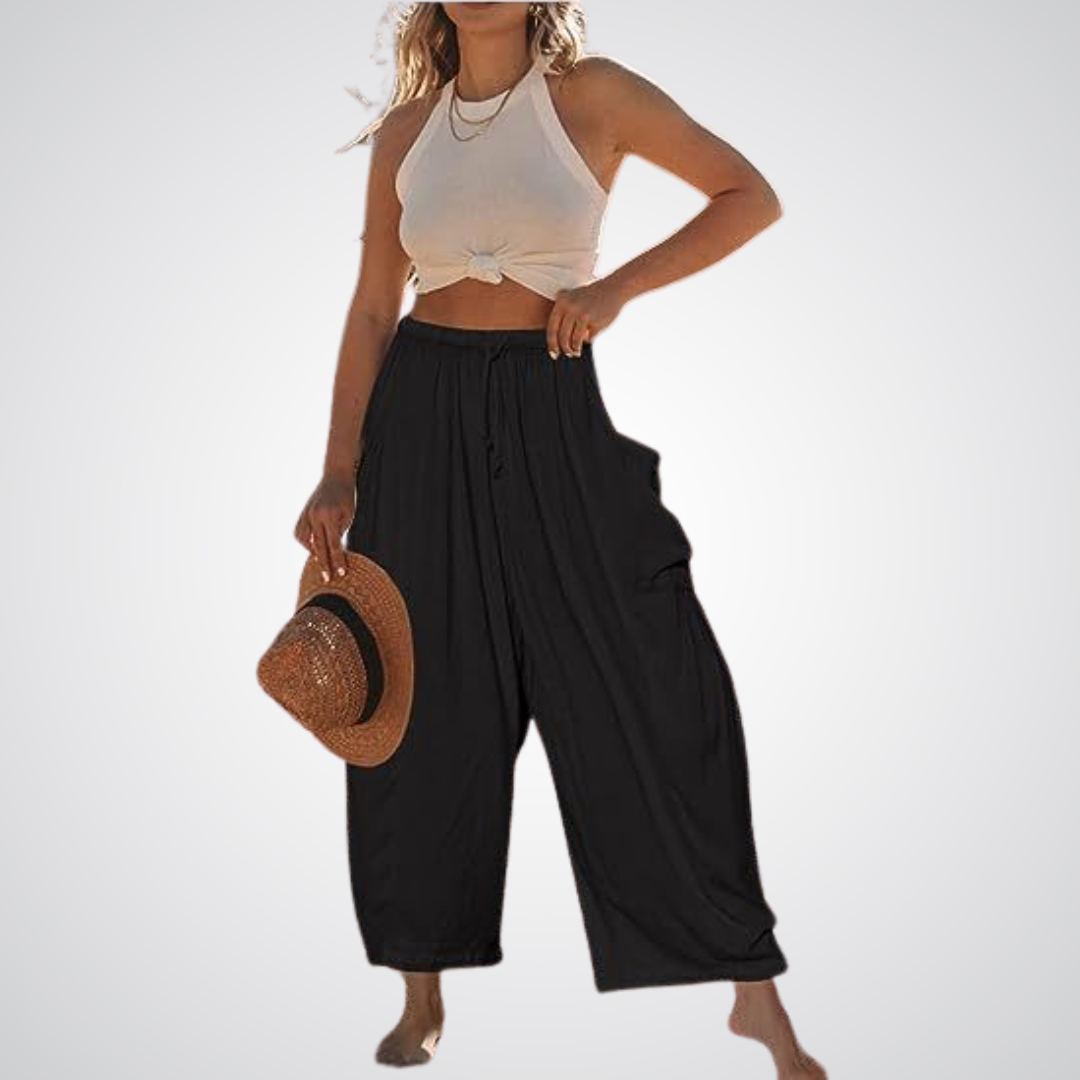 ELENA | Široke udobne pantalone