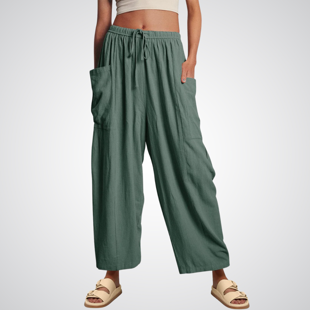 ELENA | Široke udobne pantalone