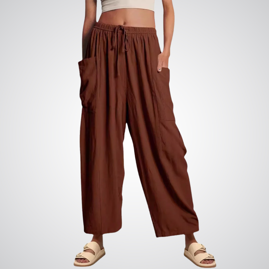 ELENA | Široke udobne pantalone