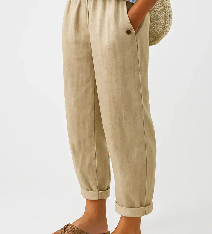 Stella | Bezvremene pantalone od platna