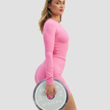 Elevate™ Kompresioni Dugi Rukav Top | Bubble Pink
