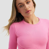 Elevate™ Kompresioni Dugi Rukav Top | Bubble Pink