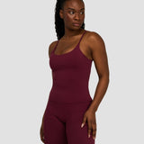 Elevate™ Sculpting Seamless Scoop Neck Cami | Merlot
