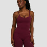 Elevate™ Sculpting Seamless Scoop Neck Cami | Merlot
