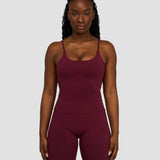 Elevate™ Sculpting Seamless Scoop Neck Cami | Merlot