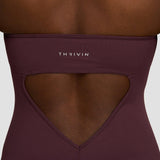 Elevate™ Sculpting Halterneck All In One | Tamno ljubičasta