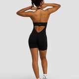 Elevate™ Sculpting Halterneck All In One | Noćna Crna