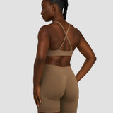 Elevate™ Sculpting Medium Impact Multiway Bra | Toffee