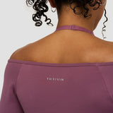 Elevate™ Sculpting Seamless Adjustable Halter Bra | Orhideja Mauve