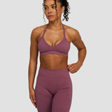 Elevate™ Sculpting Seamless Adjustable Halter Bra | Orhideja Mauve