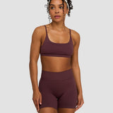 Elevate™ Sculpting Seamless Scoop Neck Bra | Tamno ljubičasta
