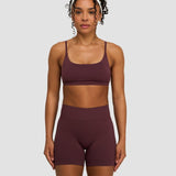 Elevate™ Sculpting Seamless Scoop Neck Bra | Tamno ljubičasta