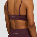 Elevate™ Sculpting Seamless Scoop Neck Bra | Tamno ljubičasta