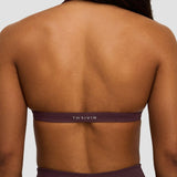 Elevate™ Sculpting Seamless V-Neck Halter Bra | Tamno ljubičasta