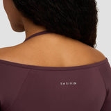 Elevate™ Sculpting Seamless V-Neck Top | Tamno ljubičasta