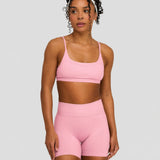 Elevate™ Sculpting Seamless Scoop Neck Bra | Pamuk Roze