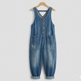 Audra - Vintage Prani Pamuk Denim Tregerice