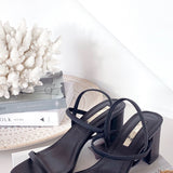 Balton Mule Heels - Crna