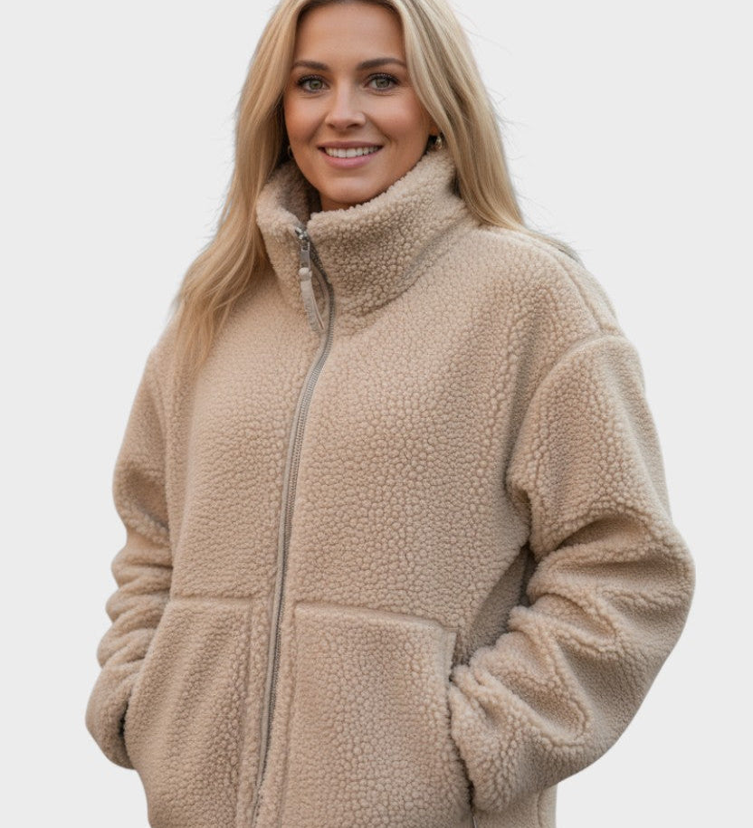 Kaja™ | Elegantna teddy plašt