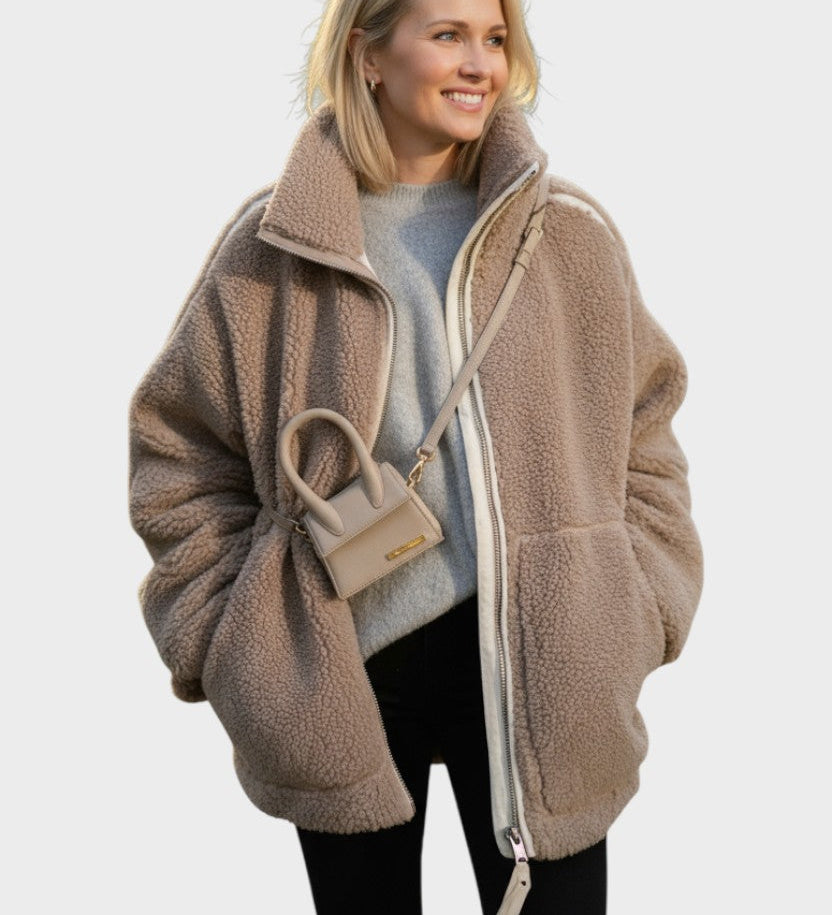 Kaja™ | Elegantna teddy plašt