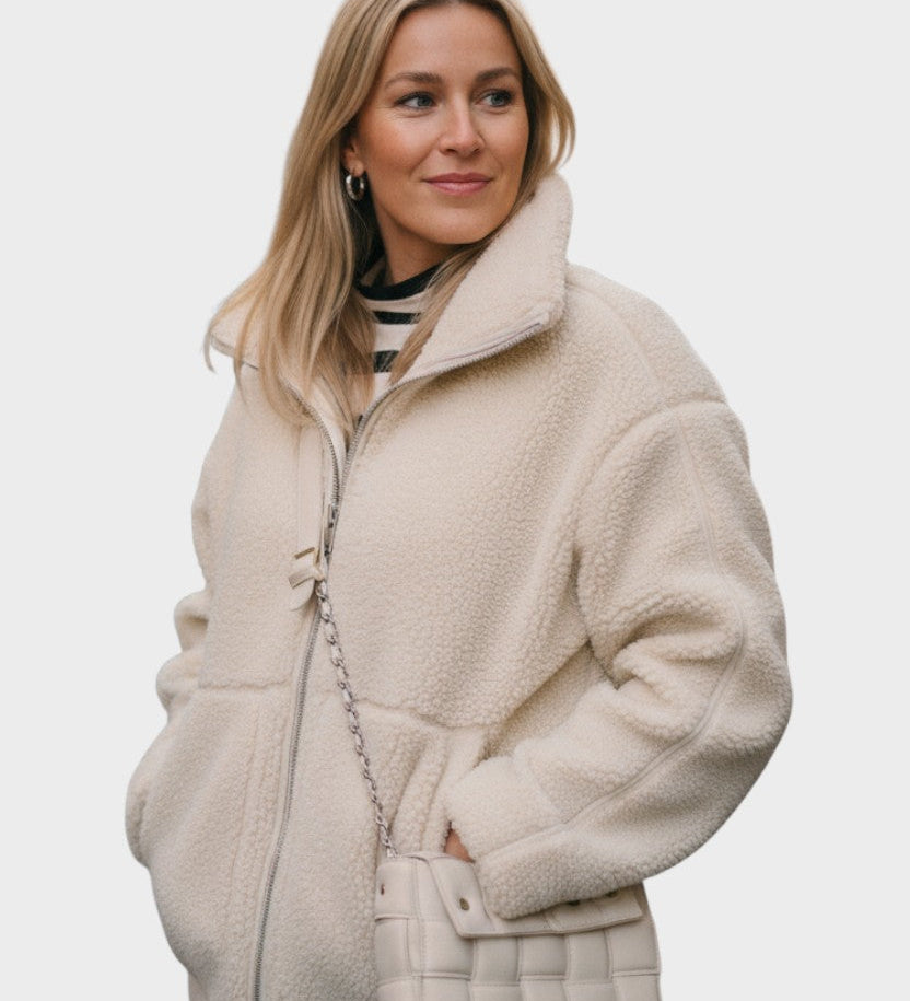 Kaja™ | Elegantna teddy plašt