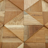 Dřevěný mozaikový panel na zeď Triad