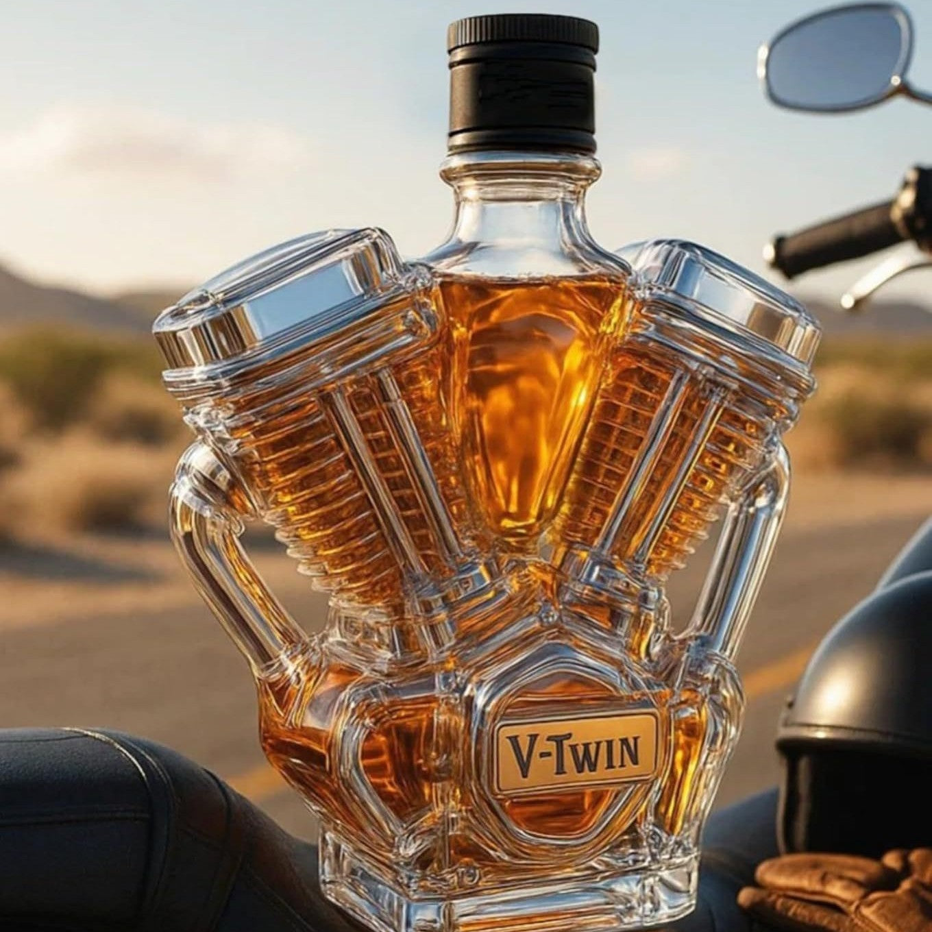 Motor V-Twin — karafa za viski