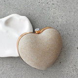Zana Heart Bag - Zlato