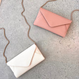 Carmen Envelope Cross Body Bag - Krem