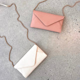 Carmen Envelope Cross Body Bag - Krem